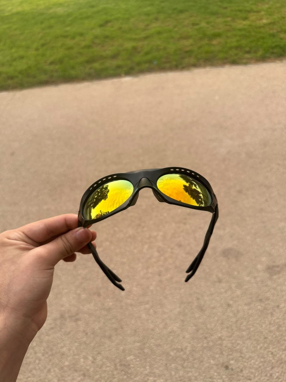 Chrome sunglasses